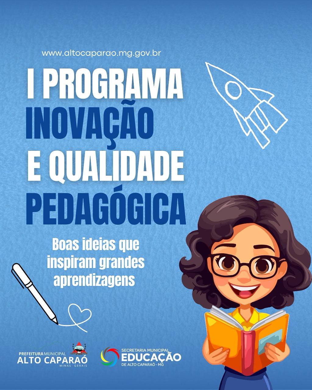 1º Programa Inovação e Qualidade Pedagógica - 2025 | Edital
