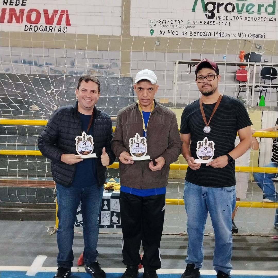 3ª edição do Chess Challenger reúne enxadristas e fortalece o esporte em Alto Caparaó